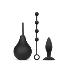 Набор новичка для анальной стимуляции Nexus ANAL BEGINNER KIT, спринцовка 224 мл, анальные бусы 20 м