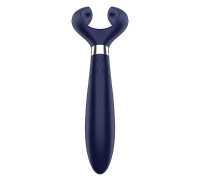 Вібратор для пар Satisfyer Endless Fun Blue, три мотори, багатофункціональний
