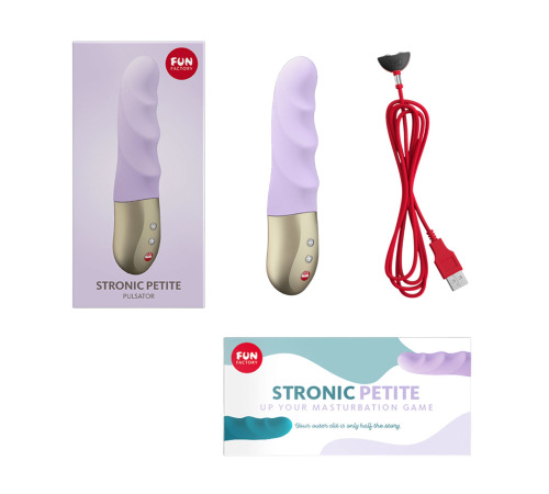 Мини-пульсатор Fun Factory STRONIC PETITE pastel lilac, 8 режимов, подходит для начинающих