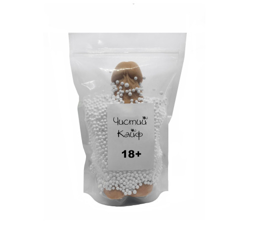 Крафтовое мыло-член с присоской Чистый Кайф Brown size XL, натуральное