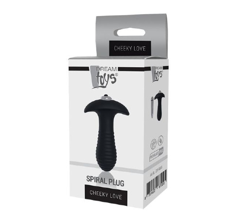 Анальна пробка CHEEKY LOVE SINGLE SPEED SPIRAL PLUG