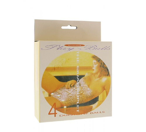 Вагінальні кульки 4 PLAY DUOTONE BALLS