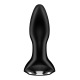 Анальная смарт вибропробка с жемчужным массажем Satisfyer Rotator Plug 2+ Black