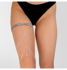 Сексуальное украшение на ногу Амели, Черный