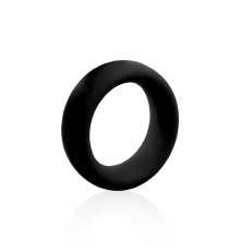 Эрекционное кольцо, бархатный силикон, вн.диам 44 мм, Черный