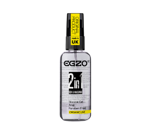 Анальний силіконовий органічний лубрикант EGZO 