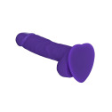 Реалістичний фалоімітатор Strap-On-Me SOFT REALISTIC DILDO Violet - Size M