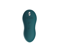 Мощный мини-вибромассажер Touch X Green Velvet by We-Vibe, удобно совмещать с проникающим сексом