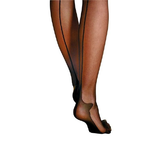 Чулки Anne De Ales FLORA T2 Black