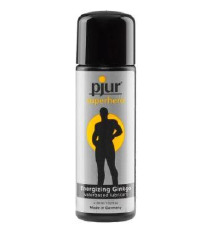 Стимулирующая смазка на водной основе pjur Superhero glide 30 мл, с экстрактом гинкго билоба