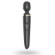 Вибромассажер Satisfyer Wand-er Woman (Black/Gold), водонепроницаемый, мощный, размер XXL