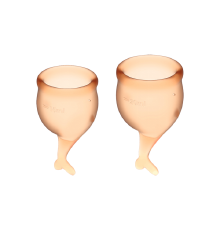 Менструальные чаши SATISFYER FEEL GOOD MENSTRUAL CUP ORANGE