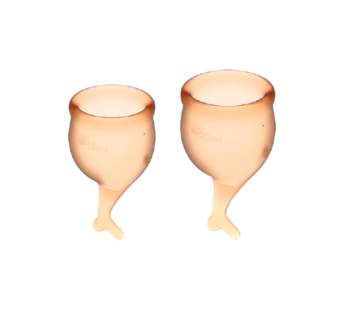 Менструальні чаші SATISFYER FEEL GOOD MENSTRUAL CUP ORANGE