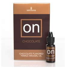 Возбуждающие капли для клитора Sensuva ON Arousal Oil for Her Chocolate (5 мл) со вкусом шоколада