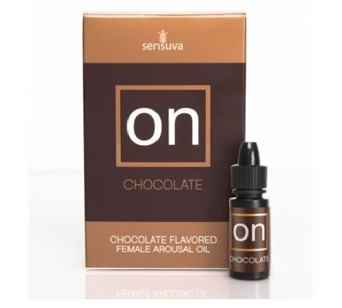 Возбуждающие капли для клитора Sensuva ON Arousal Oil for Her Chocolate (5 мл) со вкусом шоколада
