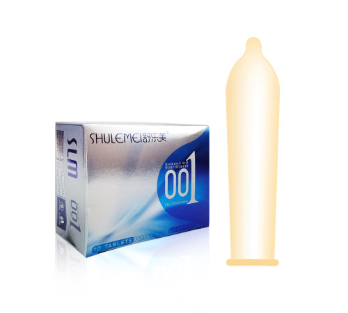 Ультратонкие презервативы Shulemei 001 10шт./пач.