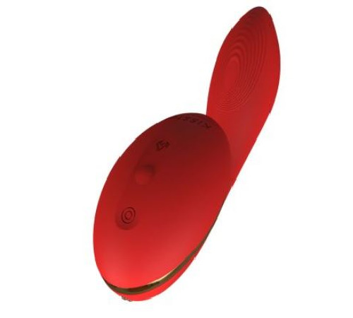 Вакуумний вібратор KISTOY Tina з підігрівом, вагінально-кліторальний, діаметр 3,5см