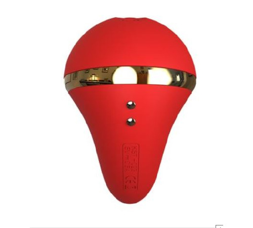 Вакуумний вібратор KISTOY Tina з підігрівом, вагінально-кліторальний, діаметр 3,5см