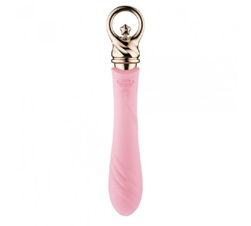 Вібромасажер із функцією підігріву ZALO COURAGE, Fairy Pink