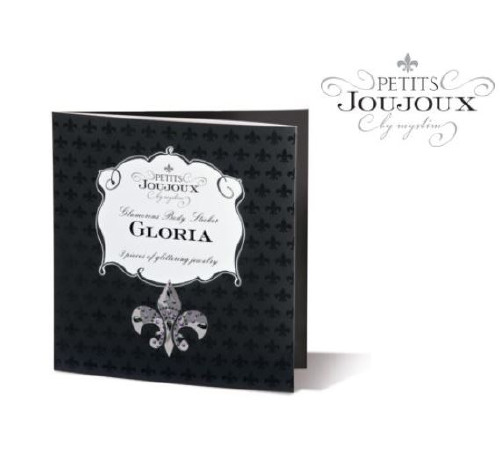 Пэстис из кристаллов Petits Joujoux Gloria set of 3 - Red, украшение на грудь и вульву