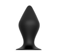 Анальная пробка BLACK PLUG WITH SUCTION CUP