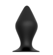 Анальна пробка BLACK PLUG WITH SUCTION CUP