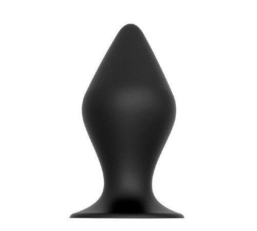 Анальна пробка BLACK PLUG WITH SUCTION CUP