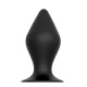 Анальна пробка BLACK PLUG WITH SUCTION CUP