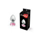 Анальная пробка с кристаллом MAI Attraction Toys №74, длина 10см, диаметр 4см