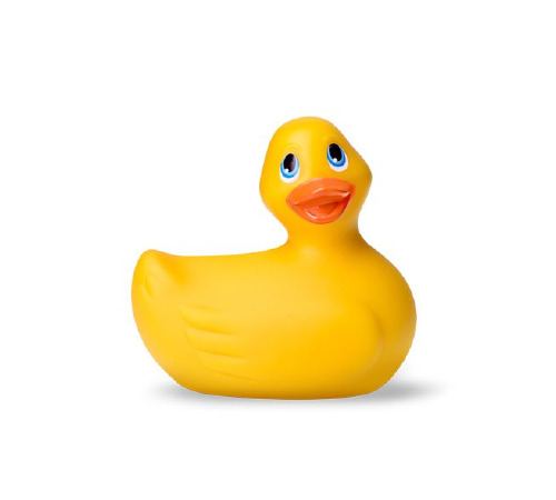Вибромассажер уточка I Rub My Duckie - Classic Yellow v2.0, скромняжка