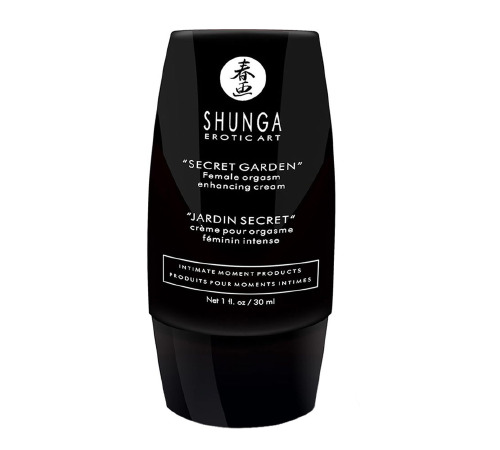 Стимулювальний гель для клітора Shunga Secret Garden (30 мл), розігрів, поколювання