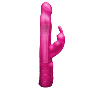 Вібратор-кролик Dorcel Baby Rabbit Pink з перловим масажем