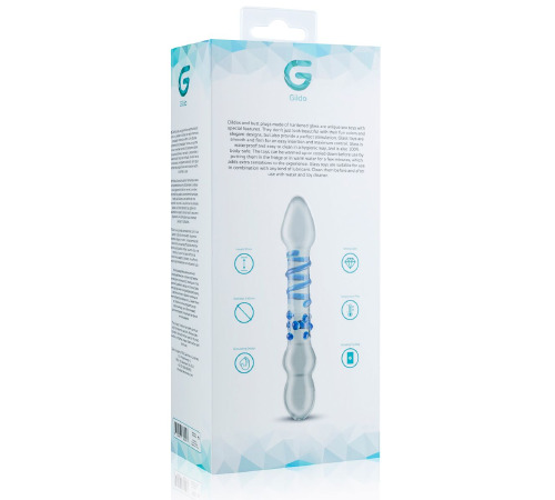 Стеклянный дилдо Gildo Glass Dildo No. 21