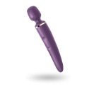 Вибромассажер Satisfyer Wand-er Woman (Purple/Gold) водонепроницаемый, мощный, размер XXL