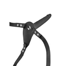 Страпон с вибрацией Fetish Tentation Vibrating Strap-On with Dildo Black