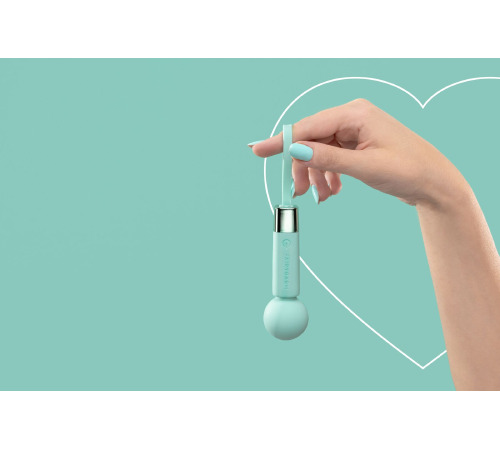 Мини-вибромассажер FairyGasm Pearlstasy green