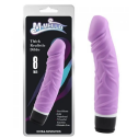 Силіконовий вібратор Chisa m mello Thick Realistic Purple