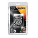 Насадка STAY HARD - COCK SLEEVE 06, CLEAR