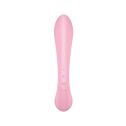 Двусторонний вибратор-кролик Satisfyer Triple Oh Pink, 3 мотора, рукоятка-массажер