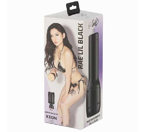 Мастурбатор Kiiroo Feel Rae Lil Black, копия вагины порнозвезды