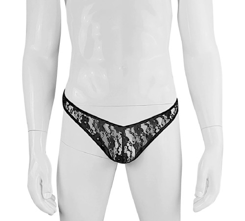 Эротические прозрачные мужские трусики Леон