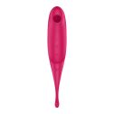 Вибратор для клитора с вакуумной стимуляцией Satisfyer Twirling Pro Red