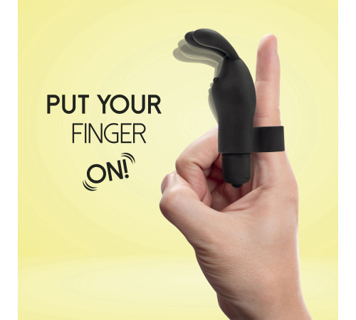 Вибратор на палец FeelzToys Magic Finger Vibrator Black