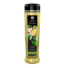 Органическое массажное масло Shunga ORGANICA - Exotic green tea (240 мл) с витамином Е