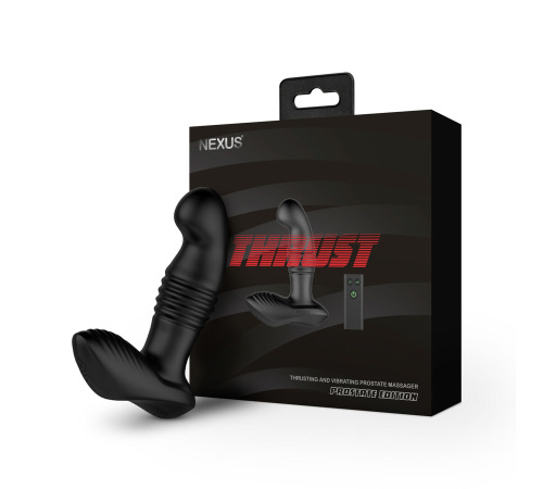 Массажер простаты Nexus Thrust Prostate Edition, вибрация и пульсация, пульт ДУ