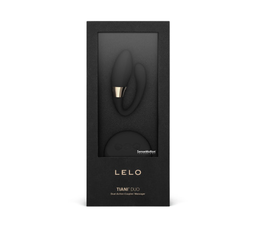 Вибратор для пар LELO Tiani Duo Black, 2 мотора, пульт ДУ