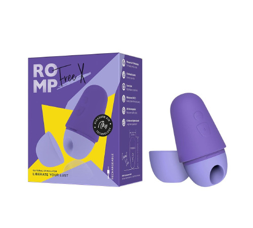 Вакуумный клиторальный стимулятор Romp Free X