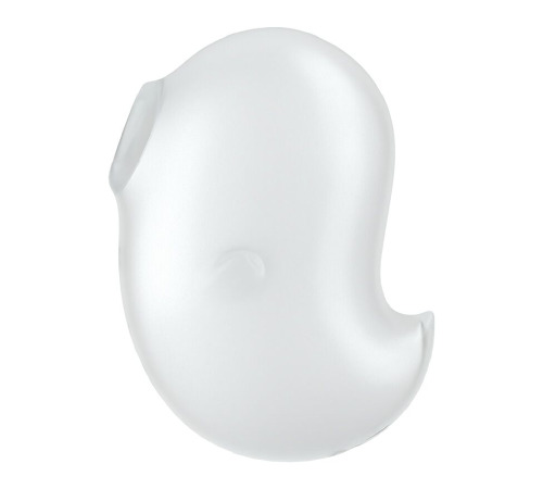 Вакуумний кліторальний стимулятор з вібрацією Satisfyer Cutie Ghost White