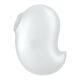 Вакуумний кліторальний стимулятор з вібрацією Satisfyer Cutie Ghost White