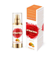 Розігрівальна масажна олія з феромонами MAI PHEROMON MASSAGE OIL — MANGO (30 мл)